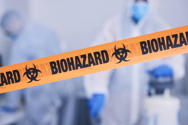 Professional Biohazard Cleanup technician working in Avila Beach, CA